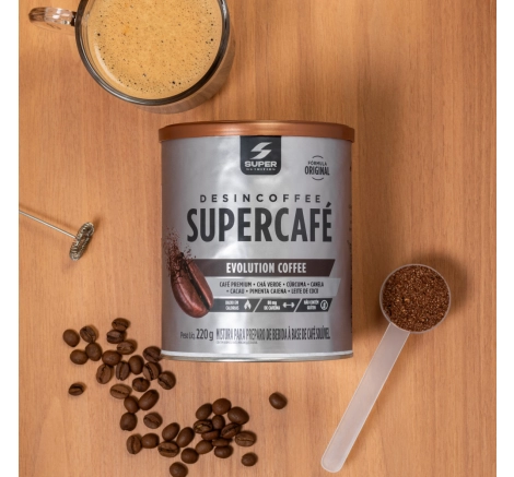 foto grãos Desincoffee Supercafé Evolution Coffee Café 