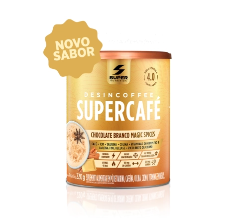 Supercafé Chocolate Branco Magic Spices