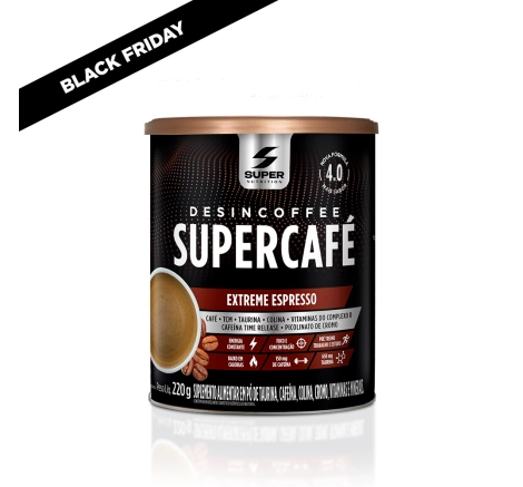 Lata Supercafé Desincoffee Extreme Espresso 220g Lata Supercafé Desincoffee Extreme Espresso 220g
