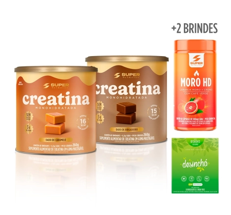 Combo Definição Inteligente - 3 em 1 (2 Creatinas + 2 Brindes)