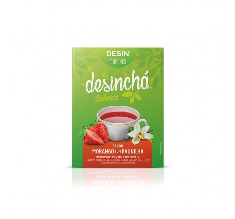 Kit 03 Desinchá Morango com Baunilha