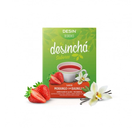 Kit 03 Desinchá Morango com Baunilha