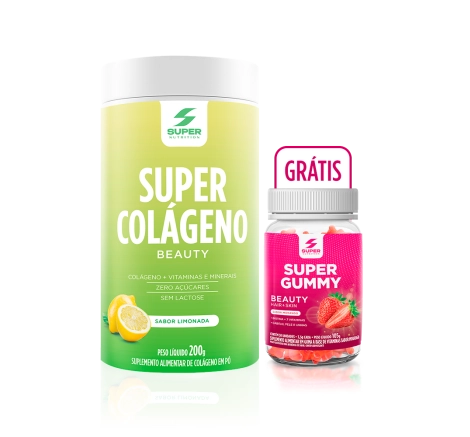 Compre 1 Super Colágeno Beauty e Ganhe 1 Gummy Beauty
