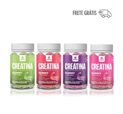 Super Combo Gummy Creatina | 4 Sabores Super Combo Gummy Creatina | 4 Sabores