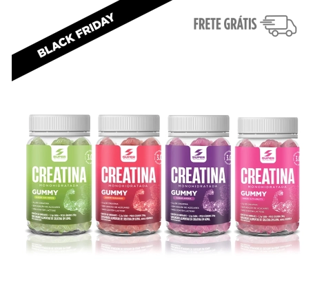 Super Combo Gummy Creatina | 4 Sabores Super Combo Gummy Creatina | 4 Sabores