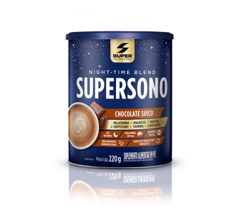 Supersono Sabor Chocolate Suíço | O novo Night-time Blend da Super Nutrition