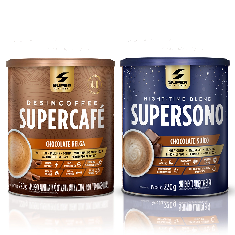 Combo Supercafé Chocolate Belga + Supersono | Desinchá
