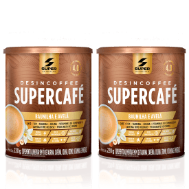 02 Latas de Supercafé Baunilha e Avelã