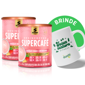 Compre 2 Supercafés Chocolate Branco c/ Morango, Ganhe Caneca | Jovem Senhora