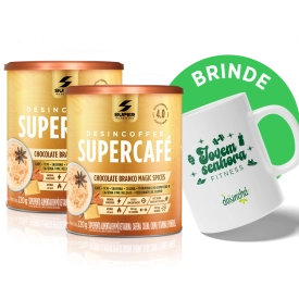 Compre 2 Supercafés Chocolate Branco Magic Spices, Ganhe Caneca | Jovem Senhora