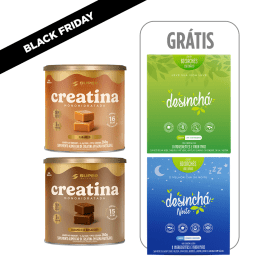Compre 02 Caramelos de Creatina, Ganhe 02 Desinchá 60 sachês