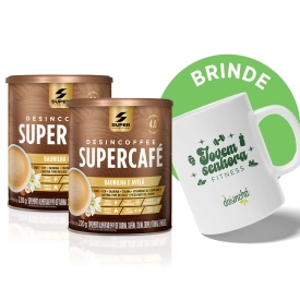 Compre 02 Supercafés Baunilha c/ Avelã, Ganhe 01 Caneca de Brinde
