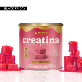 Caramelo de Creatina Sabor Morango (40 unidades)  Caramelo de Creatina Sabor Morango (40 unidades)