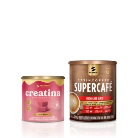Caramelo de Creatina Sabor Morango + Supercafé