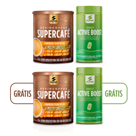 Combo Em Dobro: Supercafé Caramelo + Active Boost