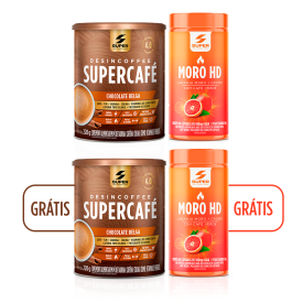 Combo Em Dobro: Supercafé Chocolate Belga + Moro HD