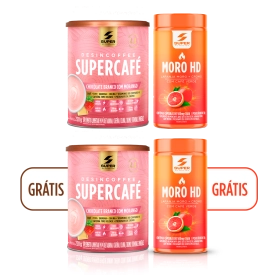 Combo Em Dobro: Supercafé Chocolate Branco com Morango + Moro HD