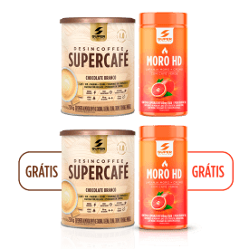 Combo Em Dobro: Supercafé Chocolate Branco + Moro HD