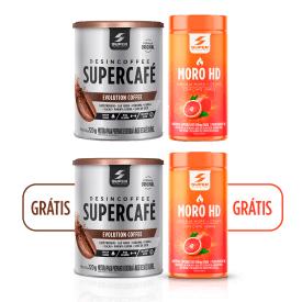 Combo Em Dobro: Supercafé Evolution Coffee + Moro HD
