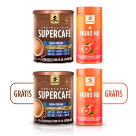 Combo Em Dobro: Supercafé Palha Italiana + Moro HD