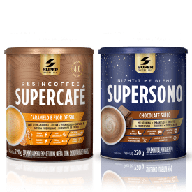Combo Supercafé Caramelo e Flor de Sal + Supersono