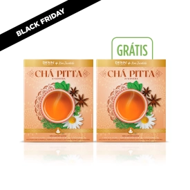 Compre 1, Leve 2 Chá Ayurveda Pitta by Kim Zucatelli (30 sachês)