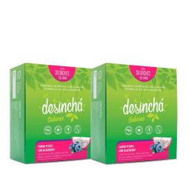 Kit 02 Desinchás Pitaya com Blueberry