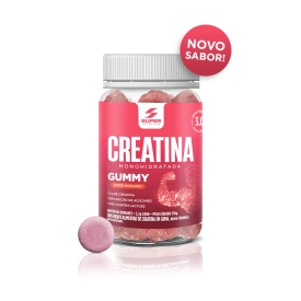 Compre 2 Leve 3 Super Gummy Creatina Sabor Morango