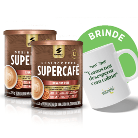 Compre 2 Supercafés Cinnamon Roll, Ganhe Caneca | Desesperar com Calma