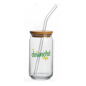 Copo de Vidro Desinchá | Mood Leve Sempre