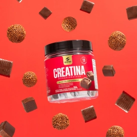 Dado de Creatina Sabor Brigadeiro Super Nutrition (40 unidades)