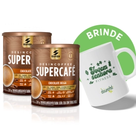 Compre 02 Supercafé Chocolate Belga, Ganhe 01 Caneca de Brinde