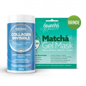 Collagen Beauty - Invisible e Matchá Gel Mask