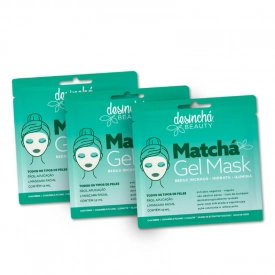 Matchá Gel Mask - 3 unidades