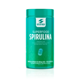 Superfood Spirulina 60 cápsulas frente