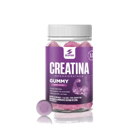 Super Gummy Creatina Sabor Amora (60 gomas)