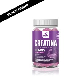 Super Gummy Creatina Sabor Amora (60 gomas)