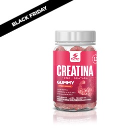 Super Gummy Creatina Sabor Morango (60 gomas)