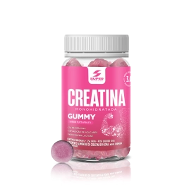 Super Gummy Creatina Sabor Tutti-Frutti (60 gomas)
