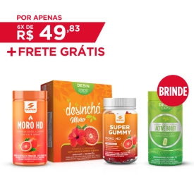 Super Moro | Chá + Caps + Gummy + 01 Brinde