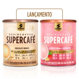 Supercafé - Compre 01 Chocolate Branco + 01 Chocolate Branco com Morango