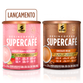 Supercafé - Compre 01 Chocolate Branco com Morango + 01 Chocolate Belga