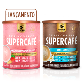 Supercafé - Compre 01 Chocolate Branco com Morango + 01 Vanilla Latte