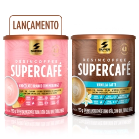 Supercafé - Compre 01 Chocolate Branco com Morango + 01 Vanilla Latte