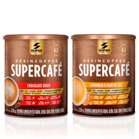 Supercafé - Compre 01 Chocolate Suíço + 01 Caramelo c/ Flor de Sal